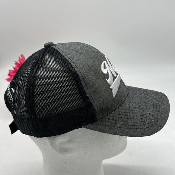 Nash Nashville Wildhorse Saloon Black Trucker Hat Adjustable HT5410 - Picture 2 of 4